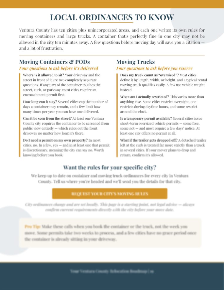 Preview of page 19 — local moving container ordinances